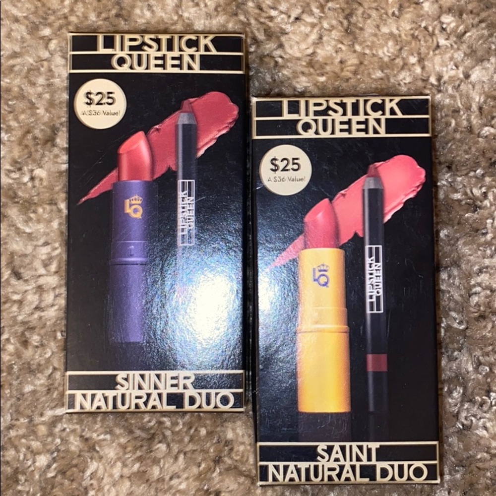Lipstick queen lot sinner & saint sets